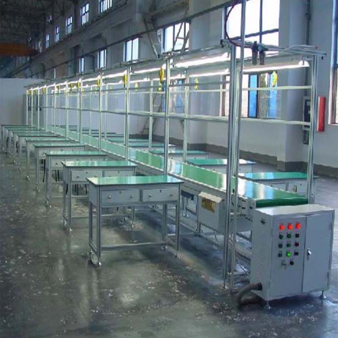 鋁合金工作臺皮帶輸送機